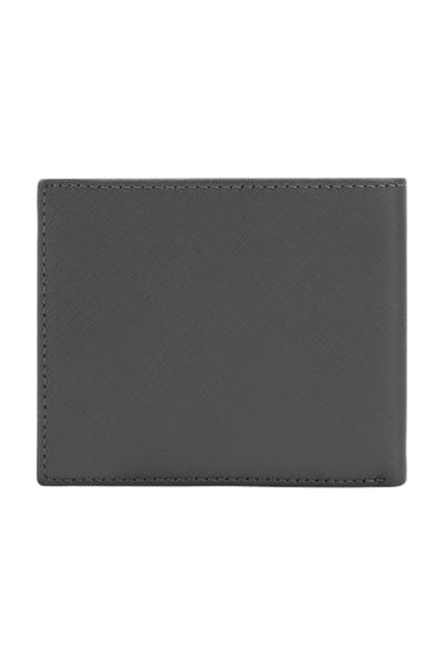 Money wallet Double B Saffiano Grey - 5