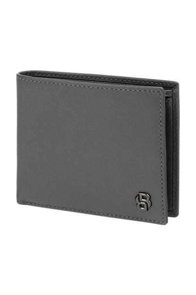 Money wallet Double B Saffiano Grey - 4