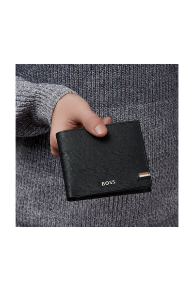 Money wallet with flap Iconic Black - 6