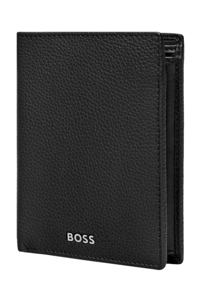 Money wallet Vertical flap Classic Grained Black - 4
