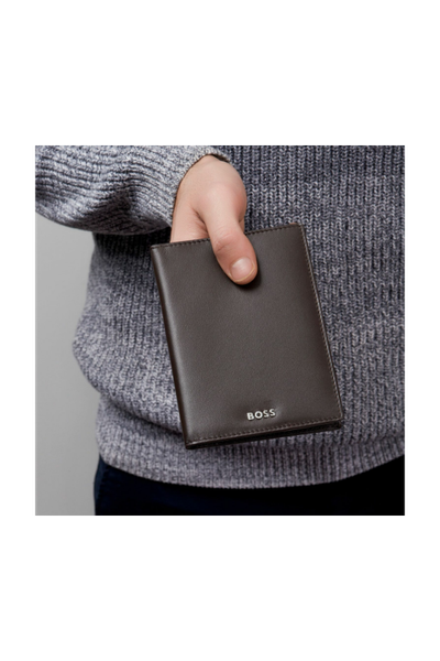 Passport holder Classic Smooth Brown - 5