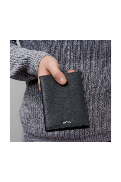 Passport holder Classic Grained Black - 5