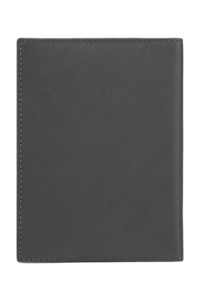 Passport holder Double B Saffiano Grey - 5