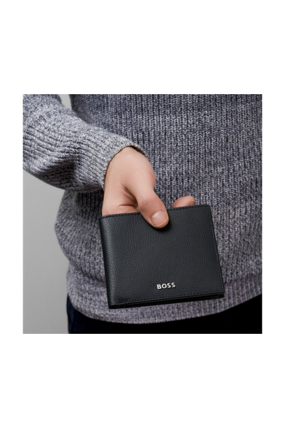 Wallet with flap Classic Grained Black - 5