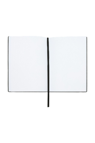 Notebook A5 Iconic White Plain - 4