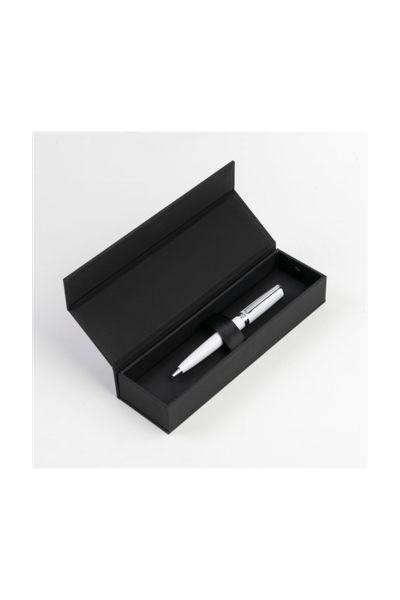 Ballpoint pen Gear Icon White - 3
