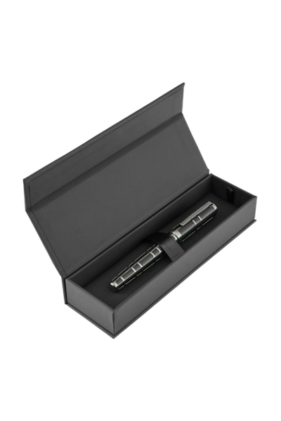 Fountain pen Frame Grid Black & Gun - 9