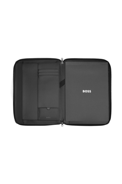 Conference folder zip A4 Emblematic Black - 3