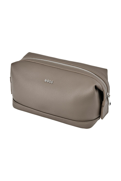 Toiletry Bag Classic Grained Taupe - 6