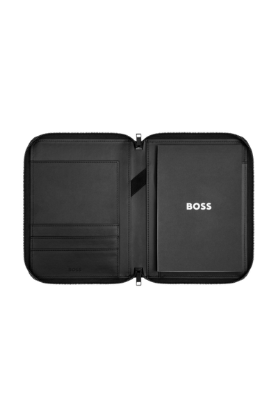 Conference folder A5 Boss Cut Out Black & Grey - 3