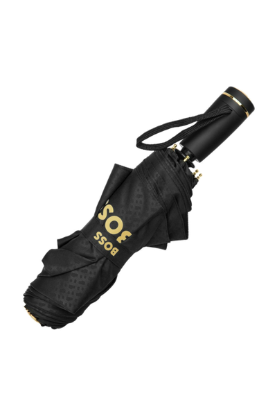Pocket umbrella Double B Black & Gold - 11