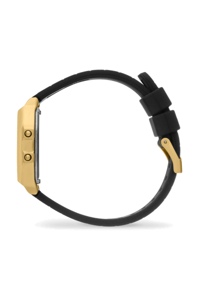ICE digit retro-Metal gold mirror-Black-Small - 3