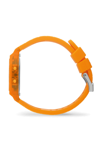 ICE digit retro-Neon orange-Clear-Small - 3