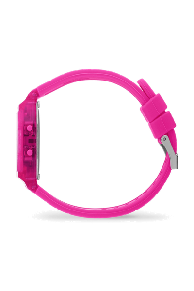 ICE digit retro-Neon pink-Clear-Small - 3
