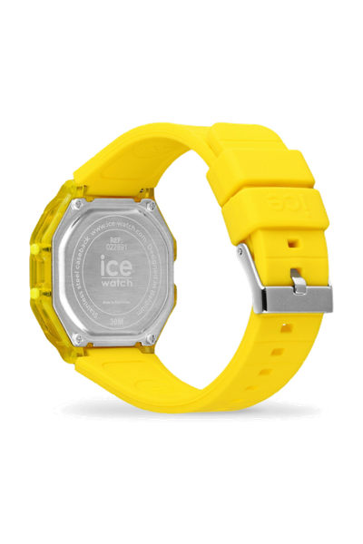 ICE digit retro-Electric yellow-Clear-Small - 4