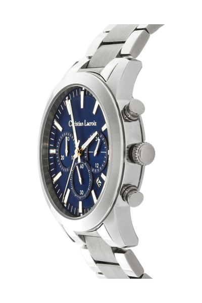 Relógio de datas Astrum Chrome / Navy - 5