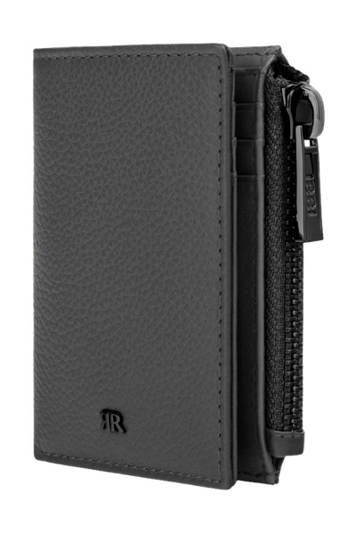 Folding card holder Jefferson Grey - 5