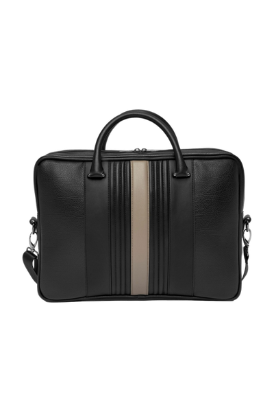 Document bag Delano Taupe & Black - 6