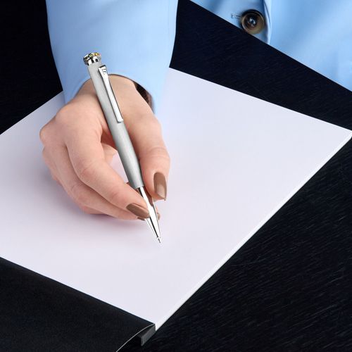 Ballpoint pen Mademoiselle Rainbow Silver - 7