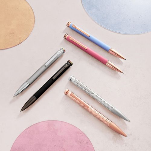 Ballpoint pen Mademoiselle Rainbow Silver - 8