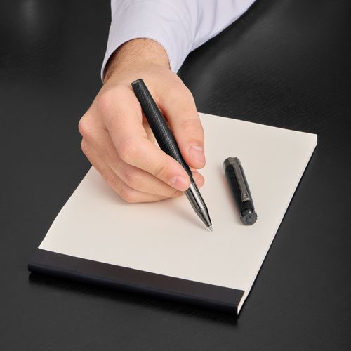 Rollerball pen Interlace Black - 8