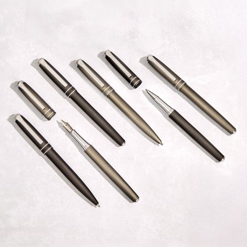 Ballpoint pen Classicals Brushed Gun & Chrome - 8
