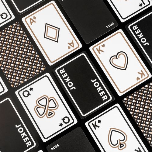 Playing cards 2 decks Iconic Black - 4