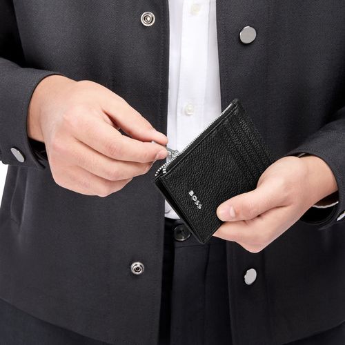 Card holder zip Classic Grained Black - 6
