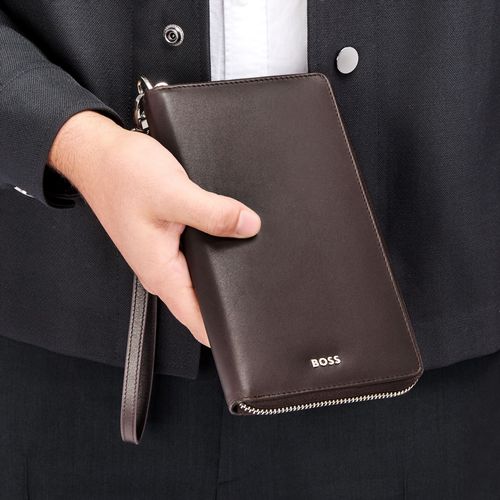 Travel wallet Classic Smooth Brown - 7