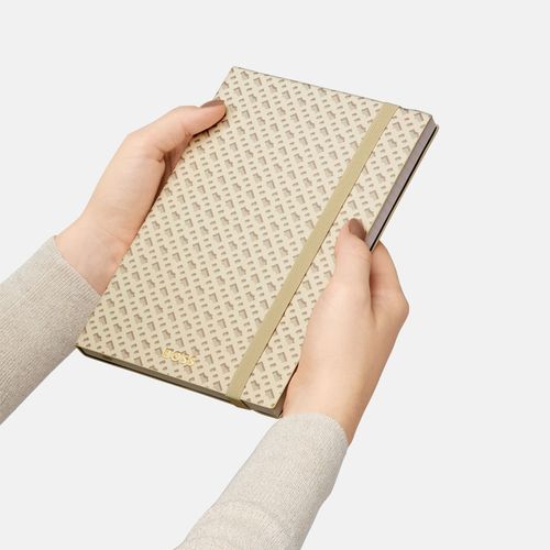 Notebook A5 Monogram Cream Lined - 7