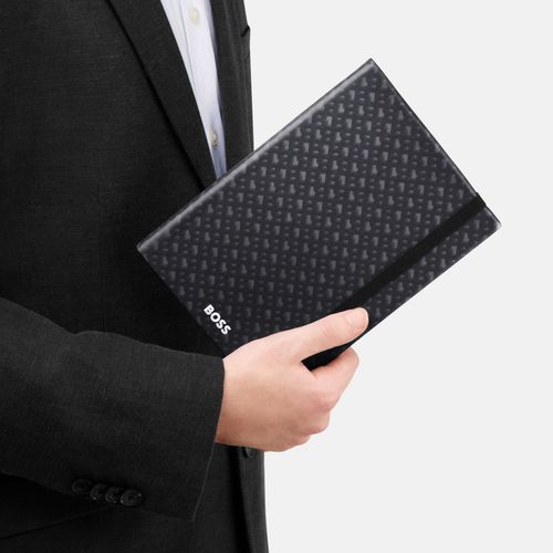 Notebook A5 Monogram Grey Lined - 7