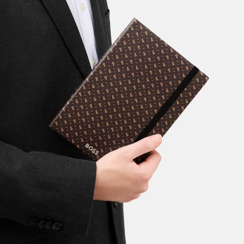 Notebook A5 Monogram Camel Lined - 7