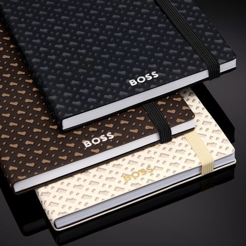 Notebook A5 Monogram Camel Lined - 8