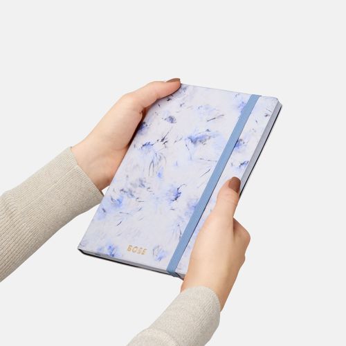 Notebook A5 Tie-dye Flower Violet Lined - 7