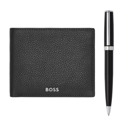 Set HUGO BOSS Black (ballpoint pen & wallet) - 3