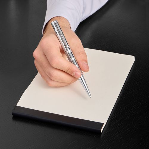 Ballpoint pen Loop Stripes Chrome - 8