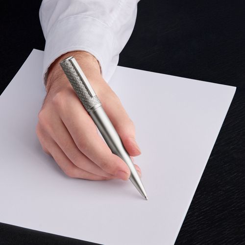 Ballpoint pen Arche Monogram Chrome - 7