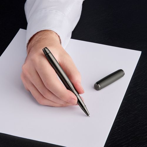 Rollerball pen Pace Black & Gun - 8