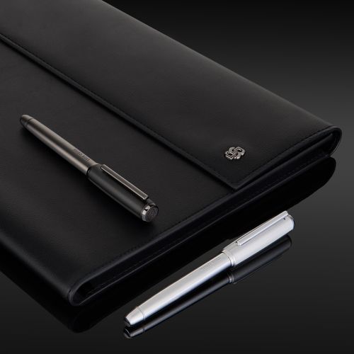 Rollerball pen Pace Black & Gun - 9