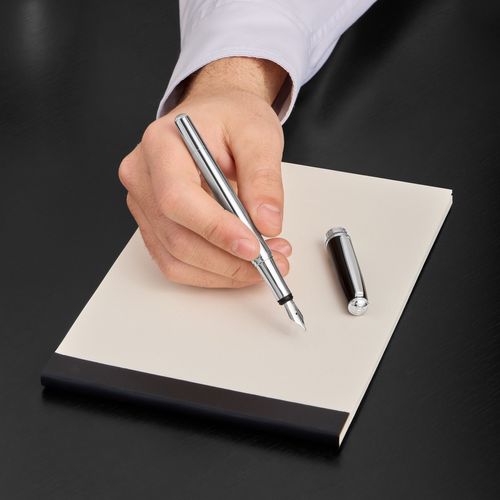 Fountain pen Essential Classic Black & Chrome - 10