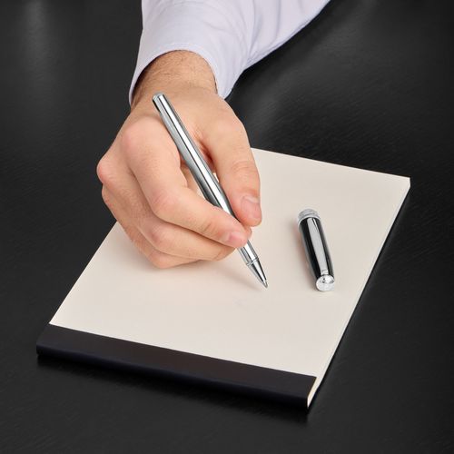 Rollerball pen Essential Classic Black & Chrome - 9