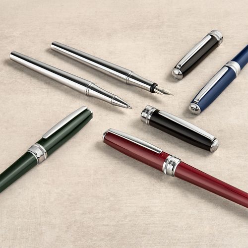 Rollerball pen Essential Classic Black & Chrome - 10