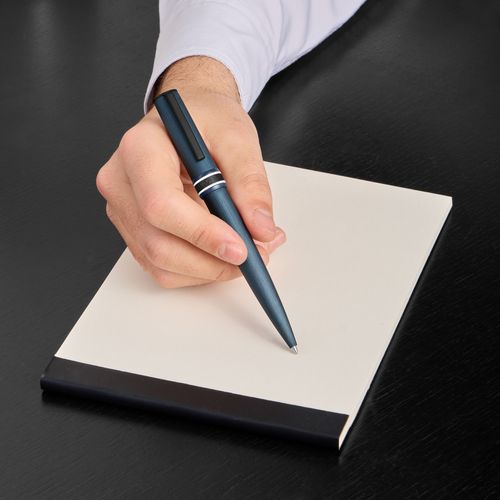 Ballpoint pen Arche Brushed Ring Navy - 7