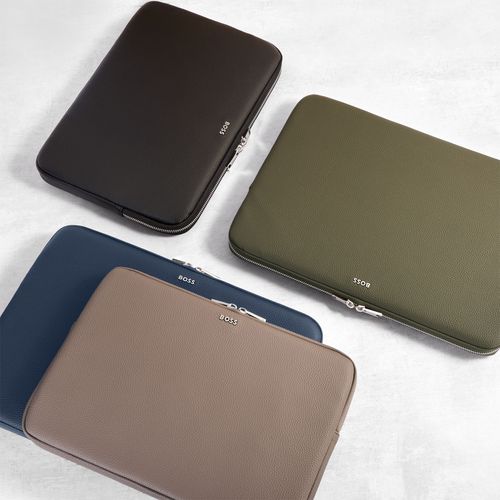 Laptop sleeve Classic Grained Camel 13 - 8