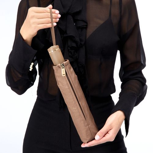 Pocket umbrella Double B Camel - 12