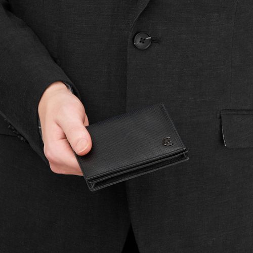 Card holder with flap Islington Black - 7