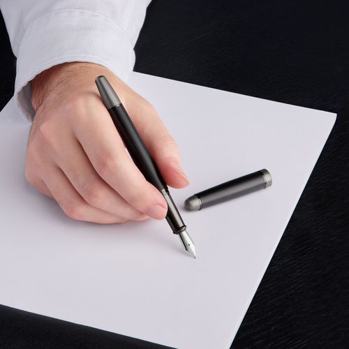Fountain pen Holborn Black & Gun - 10