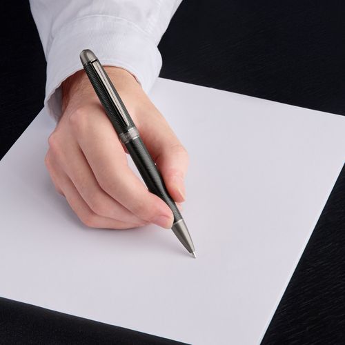 Ballpoint pen Holborn Black & Gun - 7