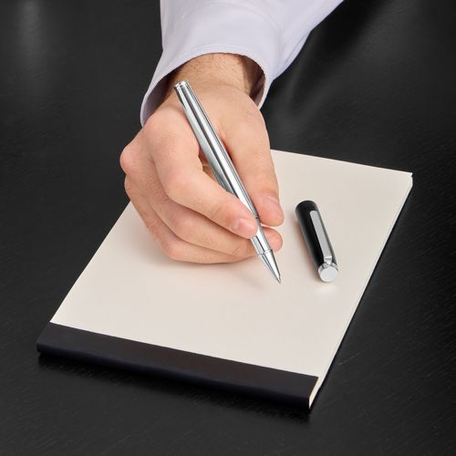 Rollerball pen Rivington Black & Chrome - 8