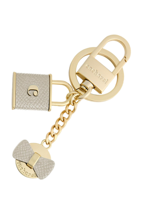 Key ring Séraphine Light Grey - 1